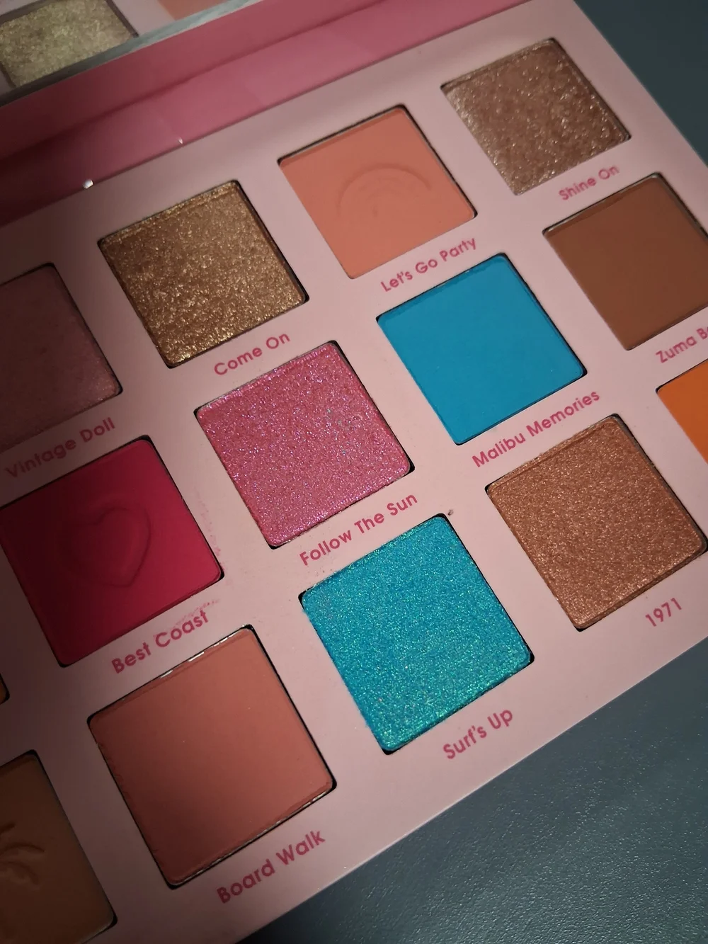 Malibu Barbie ColourPop Eyeshadow Palette